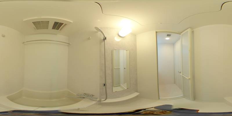 パノラマ画像バスルーム