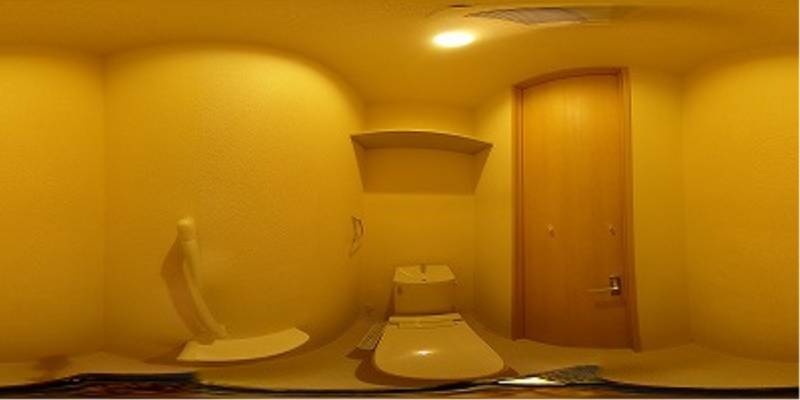パノラマ画像トイレ