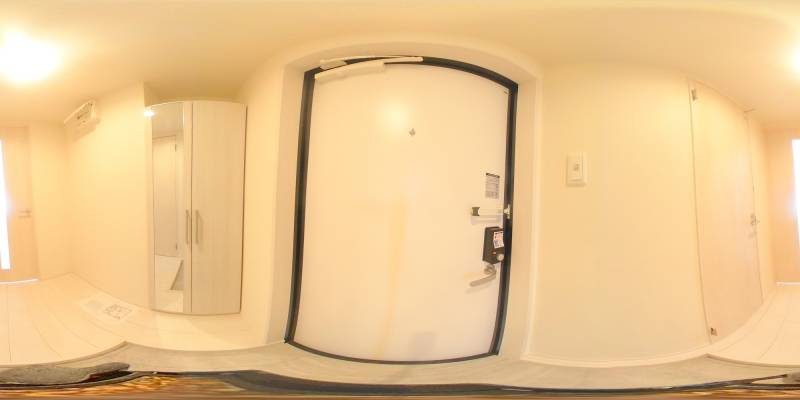 パノラマ画像玄関