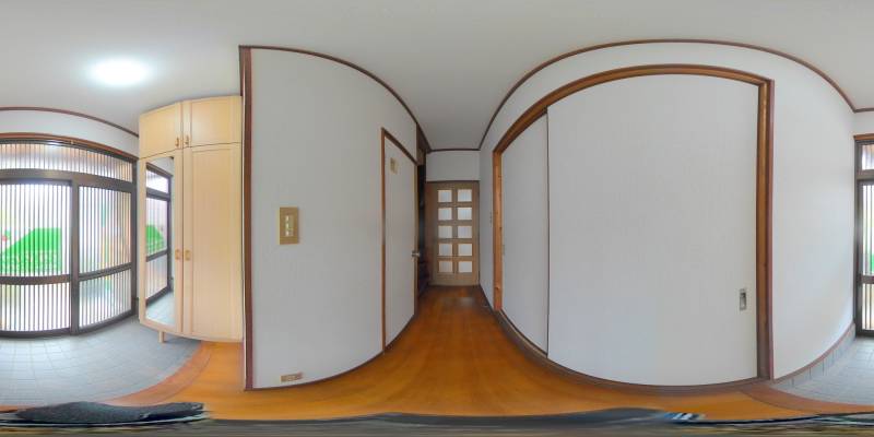 パノラマ画像玄関