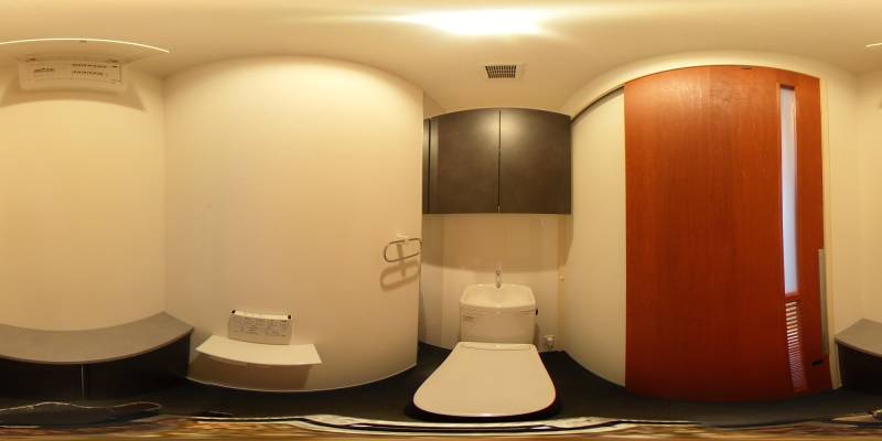 パノラマ画像トイレ