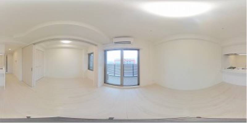 パノラマ画像リビング
