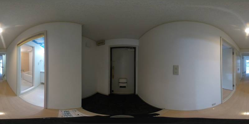 パノラマ画像玄関