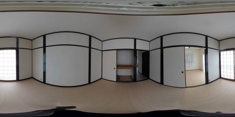 パノラマ画像洋室