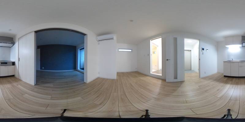 パノラマ画像リビング
