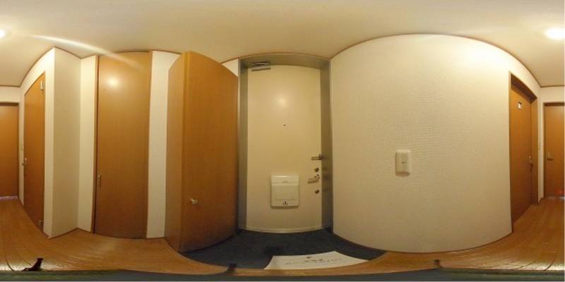 パノラマ画像玄関