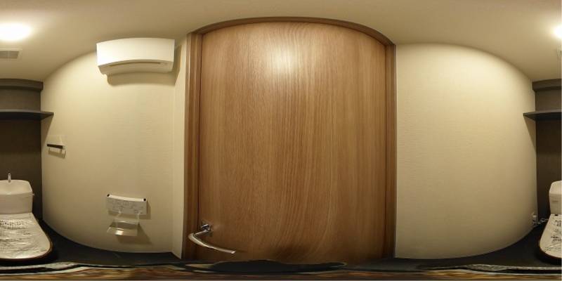 パノラマ画像トイレ