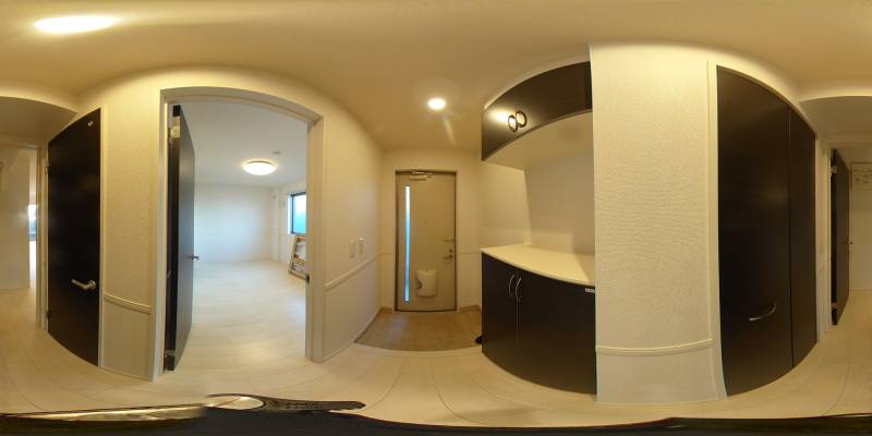 パノラマ画像玄関