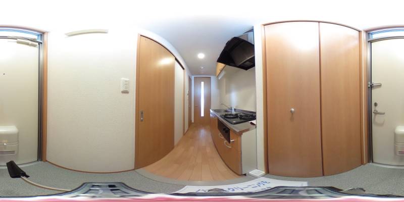 パノラマ画像玄関