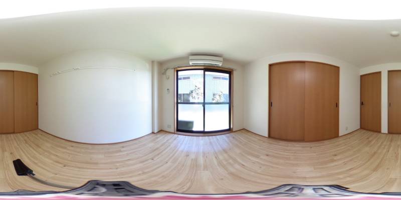 パノラマ画像洋室