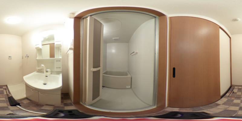 パノラマ画像風呂