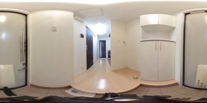 パノラマ画像玄関