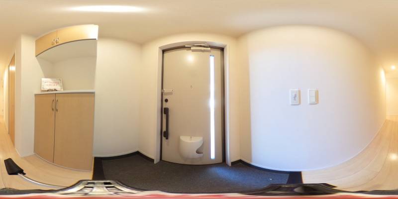 パノラマ画像玄関