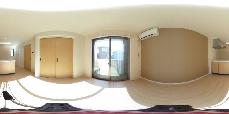 パノラマ画像リビング