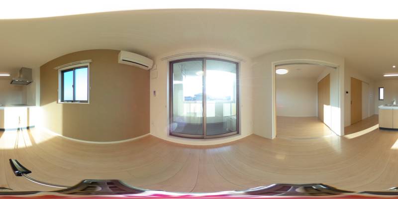 パノラマ画像リビング