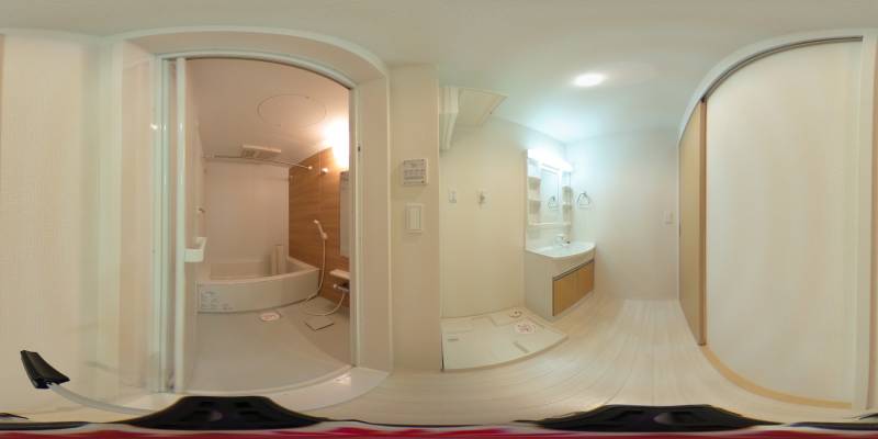 パノラマ画像風呂