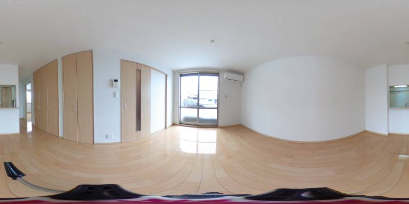 パノラマ画像リビング