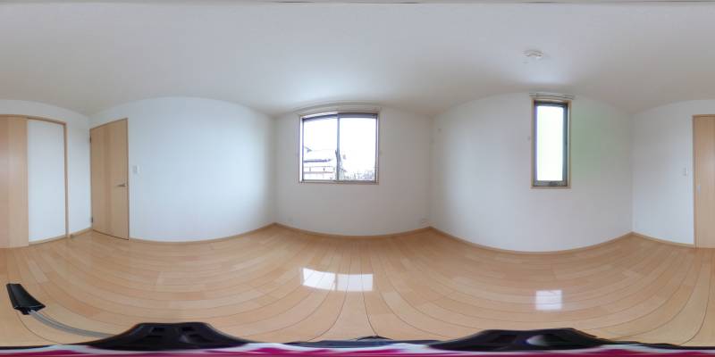 パノラマ画像洋室