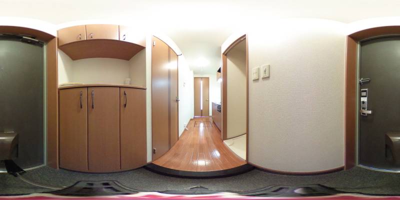 パノラマ画像玄関