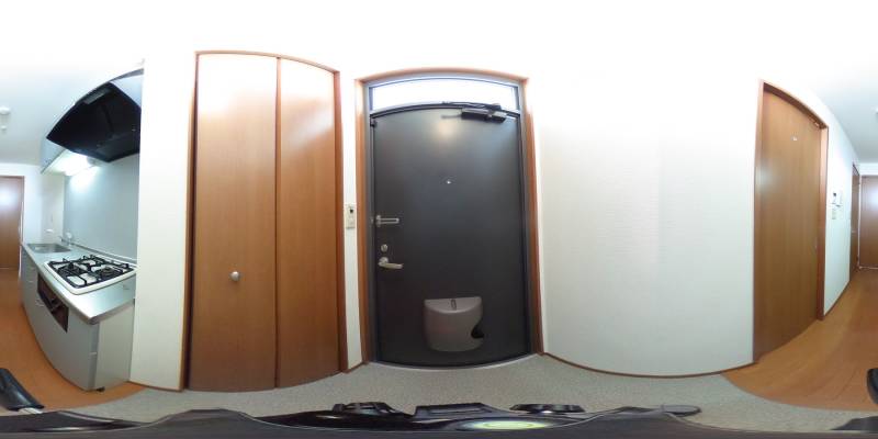 パノラマ画像玄関