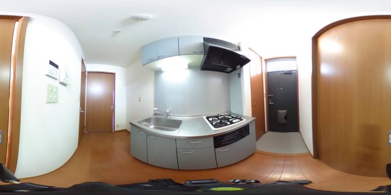 パノラマ画像キッチン