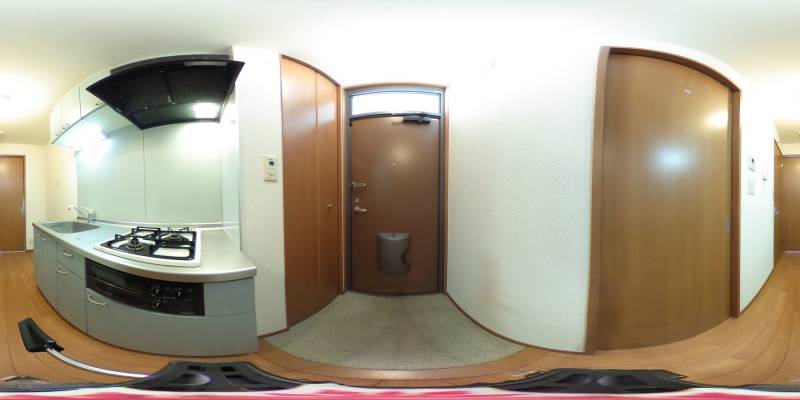 パノラマ画像玄関