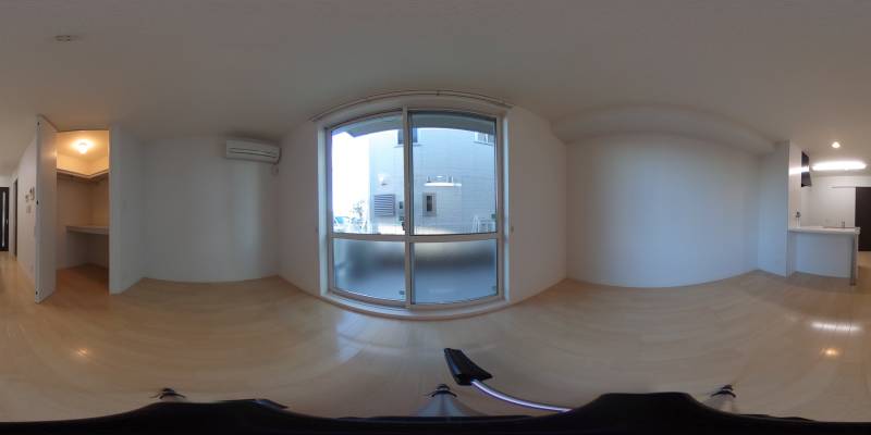 パノラマ画像洋室