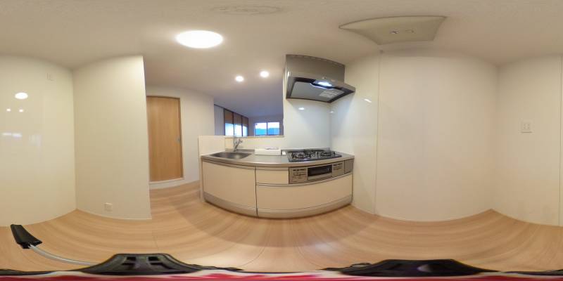 パノラマ画像キッチン