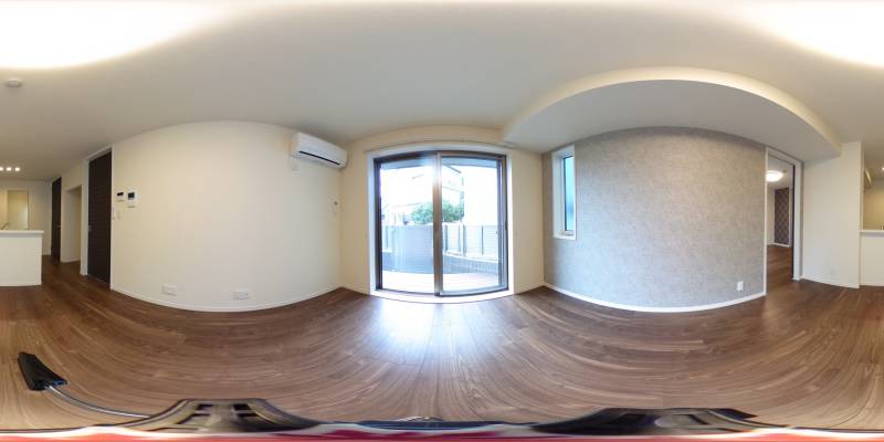 パノラマ画像リビング