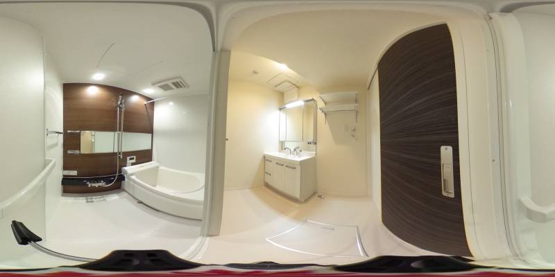 パノラマ画像風呂