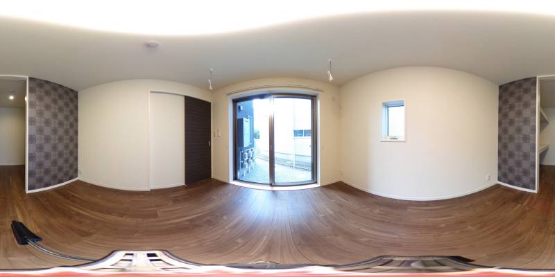 パノラマ画像洋室