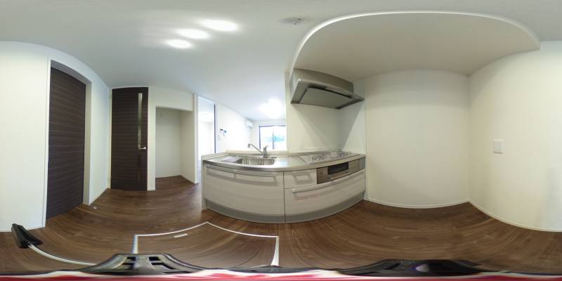 パノラマ画像キッチン