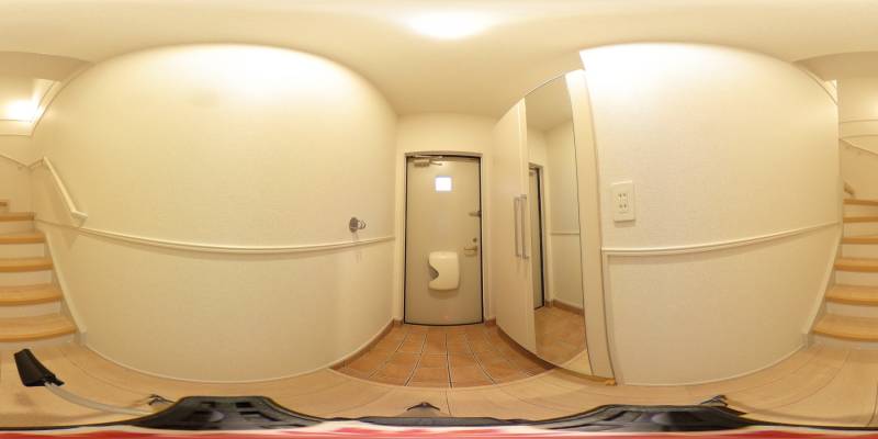 パノラマ画像玄関