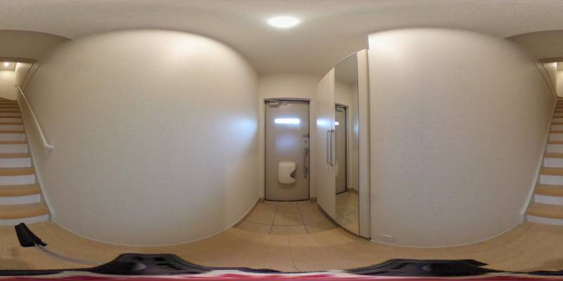 パノラマ画像玄関