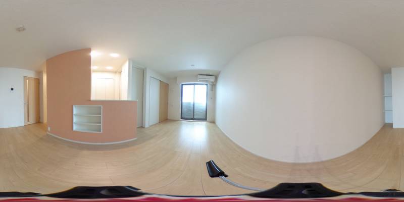 パノラマ画像リビング