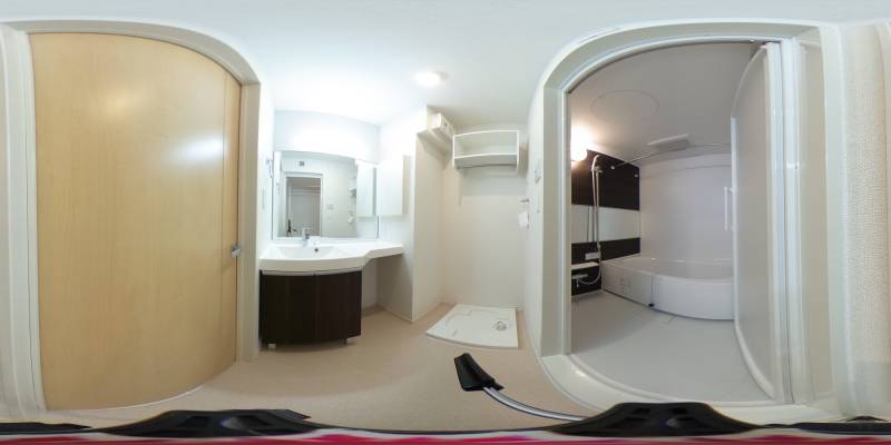 パノラマ画像風呂