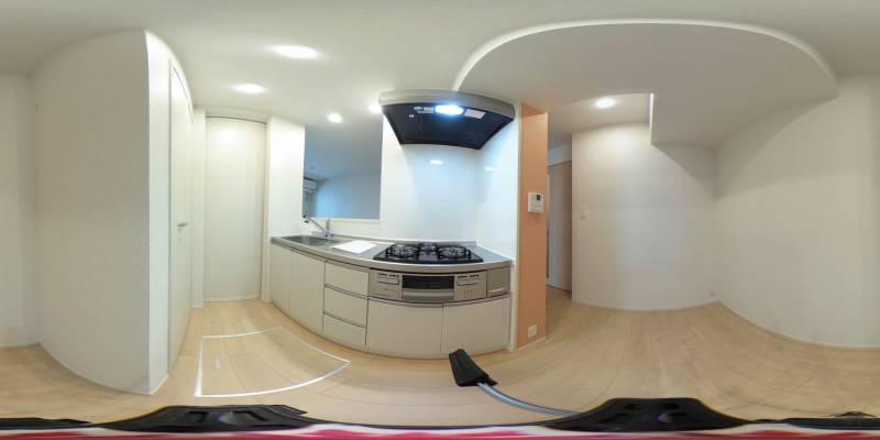 パノラマ画像キッチン