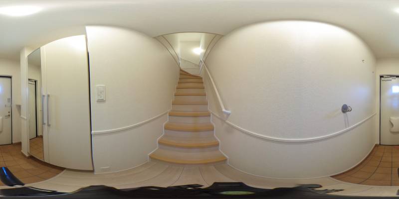 パノラマ画像玄関