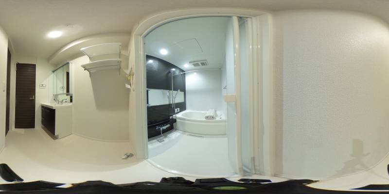 パノラマ画像風呂