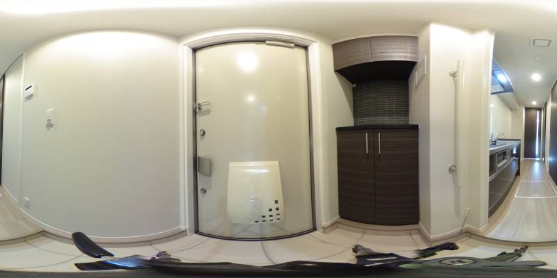 パノラマ画像玄関