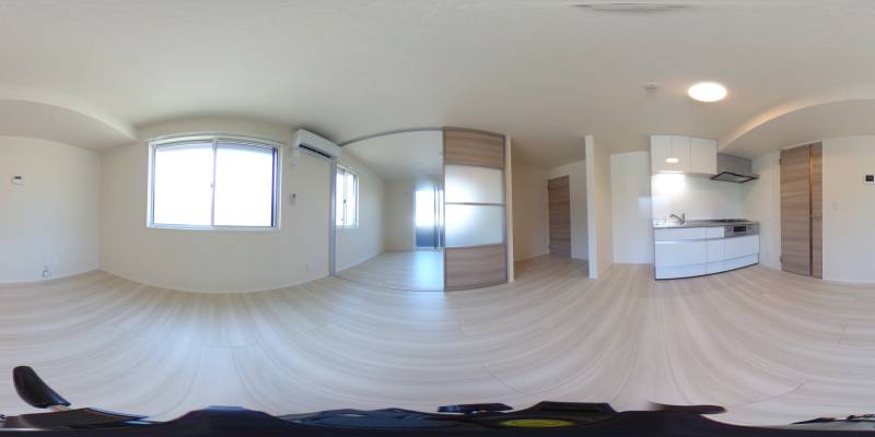 パノラマ画像リビング