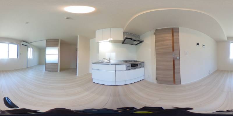 パノラマ画像キッチン