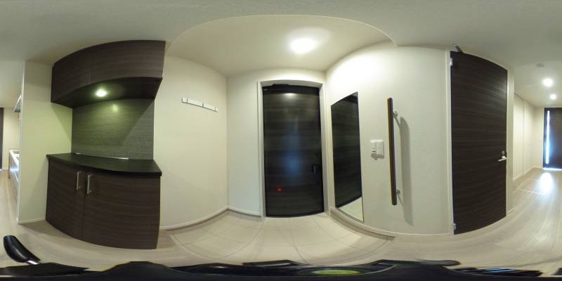 パノラマ画像玄関