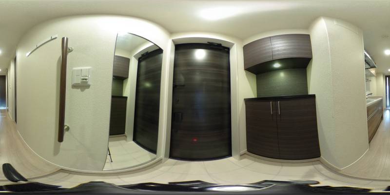 パノラマ画像玄関