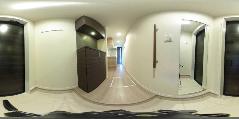 パノラマ画像玄関