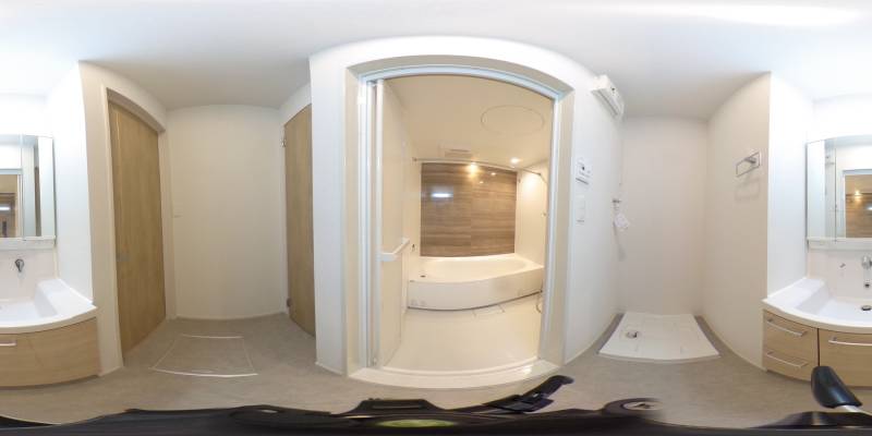 パノラマ画像風呂