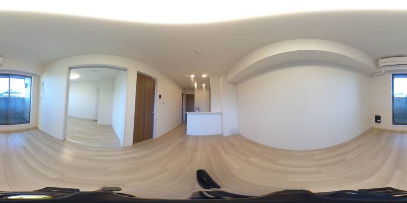 パノラマ画像リビング