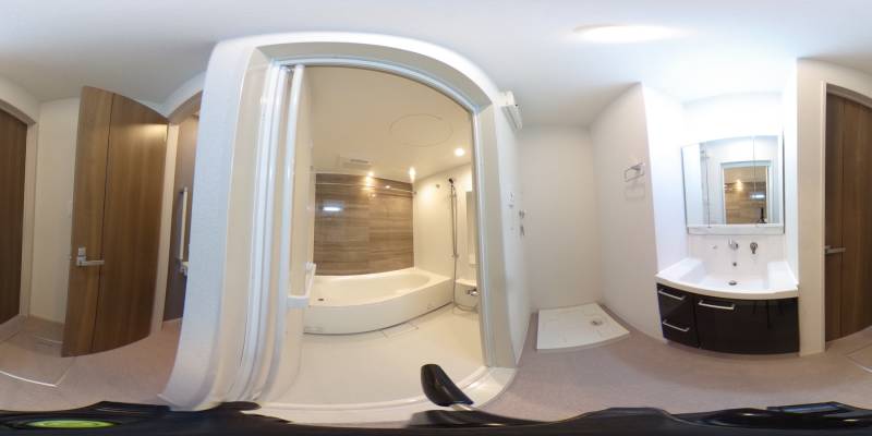 パノラマ画像風呂