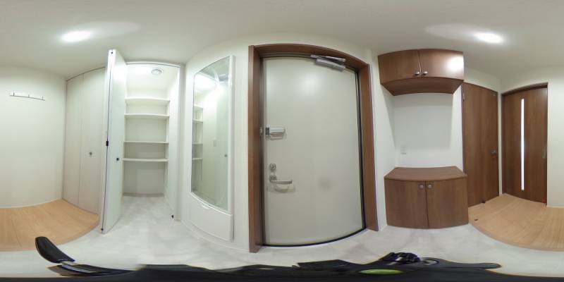 パノラマ画像玄関