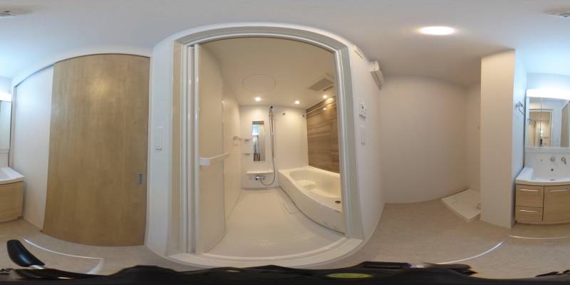 パノラマ画像風呂